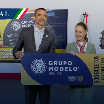 Grupo Modelo regalará 500 boletos para el Mundial 2026 a través del “Mundial Social”