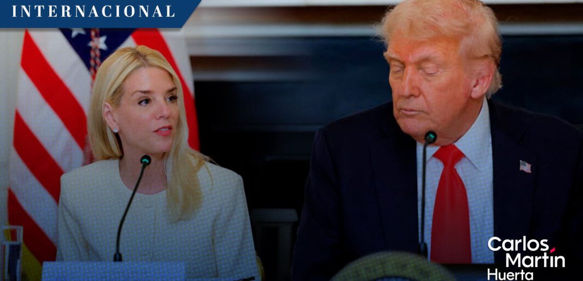 Trump destituye a Pam Bondi como Fiscal General