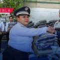 Policía Auxiliar concluye entrega de uniformes a personal operativo y médico