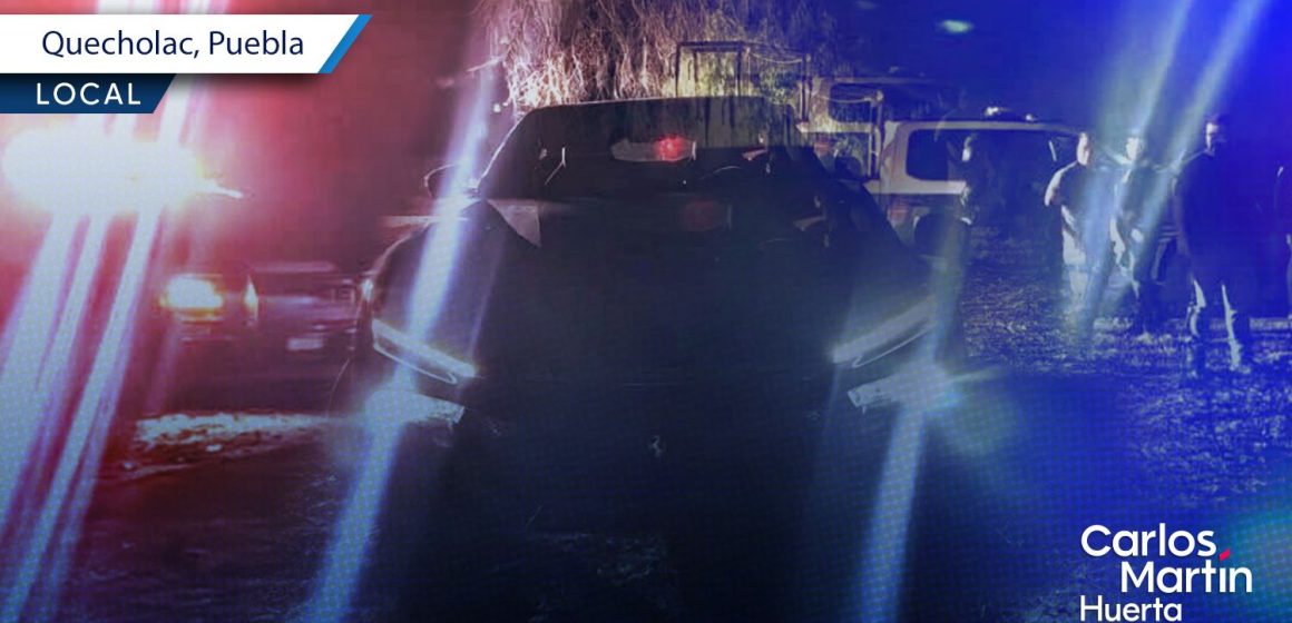 Recuperan en Quecholac un Ferrari robado por grupo armado sobre la Puebla-Orizaba