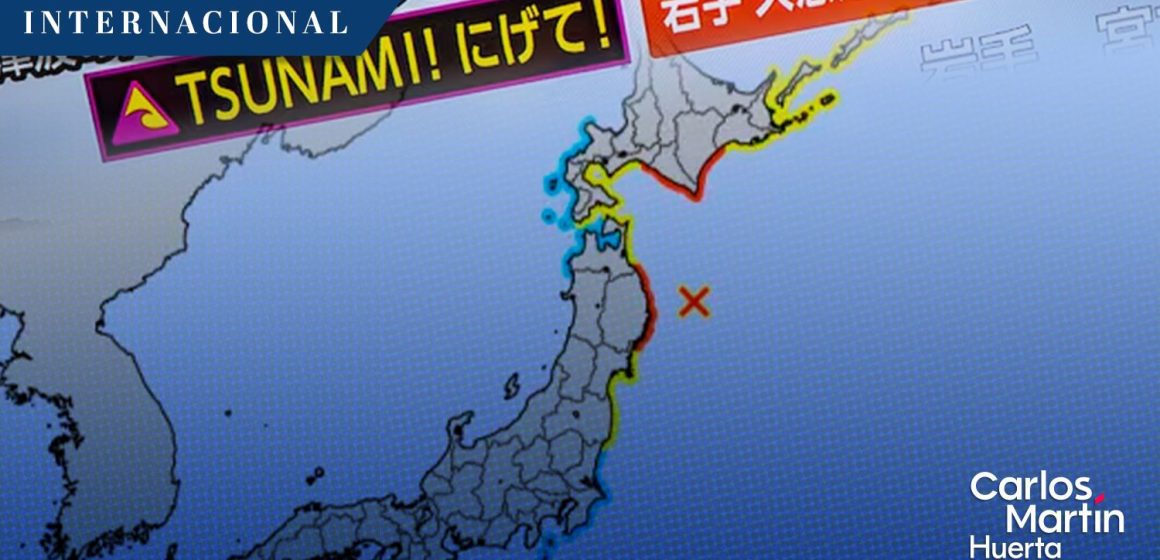 Japón retira alerta de tsunami tras sismo de magnitud 7.4