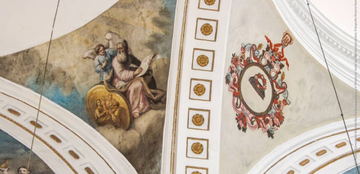 Reabren el Templo de Santa Inés en Puebla; INAH revela hallazgo de pintura mural