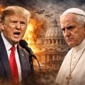 Trump cuestiona liderazgo del papa León XIV en medio del conflicto con Irán