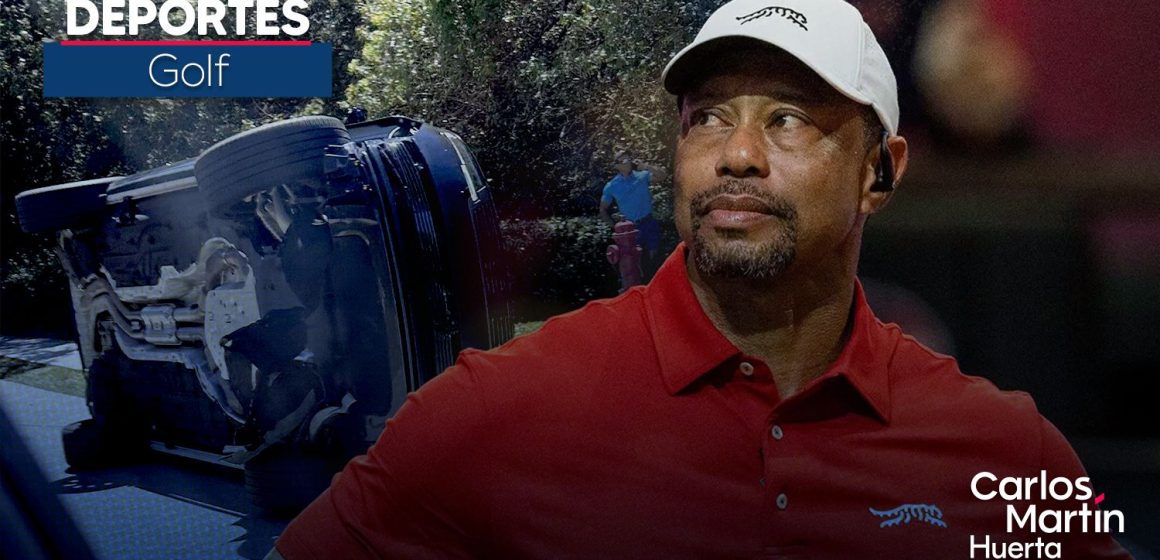 Tiger Woods anuncia retiro temporal tras accidente automovilístico