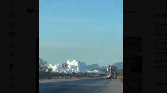 Volcadura de pipa que transportaba amoníaco dejó 27 intoxicados en Sonora