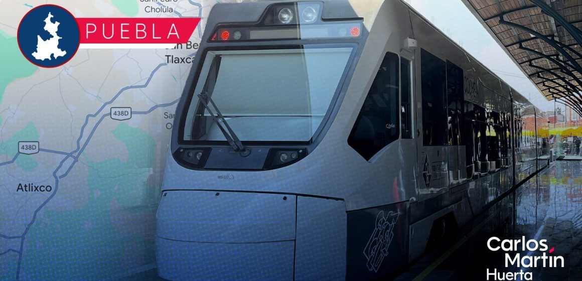 Tren Ligero Puebla-Cholula-Atlixco es viable; trabajarán proyecto ejecutivo