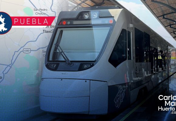Tren Ligero Puebla-Cholula-Atlixco es viable; trabajarán proyecto ejecutivo