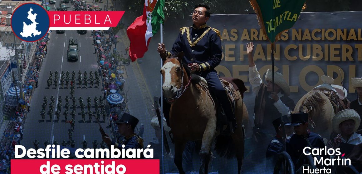 Desfile del 5 de Mayo regresará a su recorrido original; terminará en Los Fuertes