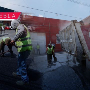 Bacheo permanente en Puebla: Supervisan más de 10 mil reparaciones de baches para garantizar calidad y durabilidad