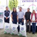 Inicia distribución de fertilizantes a familias agricultoras en San Andrés Cholula