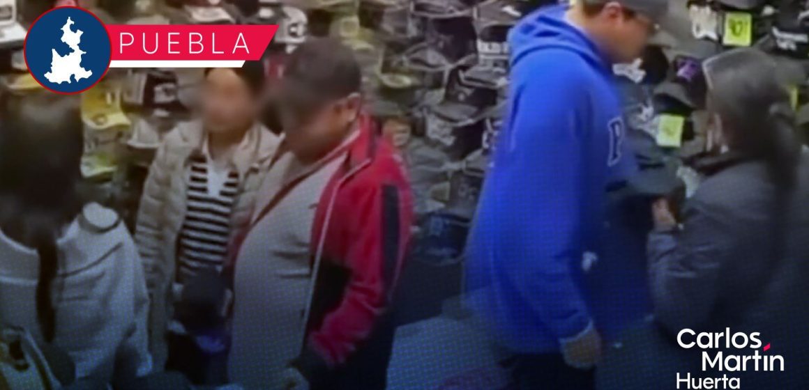 Grupo de farderos roba más de 7 mil pesos en gorras en Vía San Ángel