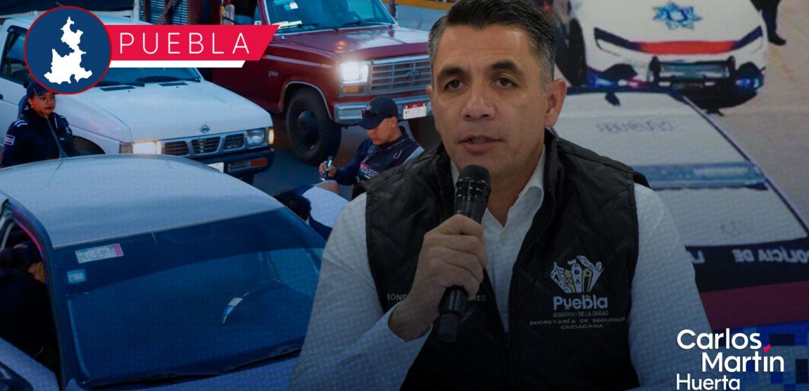 Recuperan más de mil 400 vehículos robados y detienen a mil sospechosos en Puebla