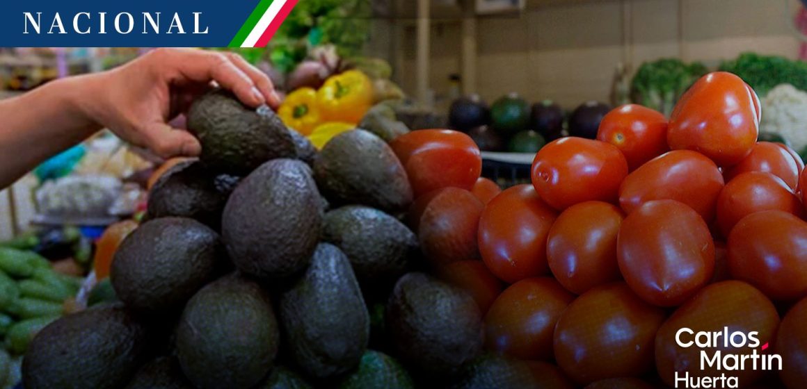 Inflación en México escala a 4.59% impulsada por el jitomate y aguacate