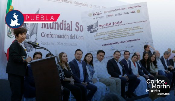 Avanza en Puebla el “Mundial Social”; modernizan infraestructura deportiva