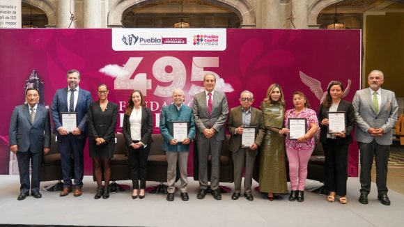 Reconocen a cinco poblanos por su trayectoria en arte, cultura y patrimonio