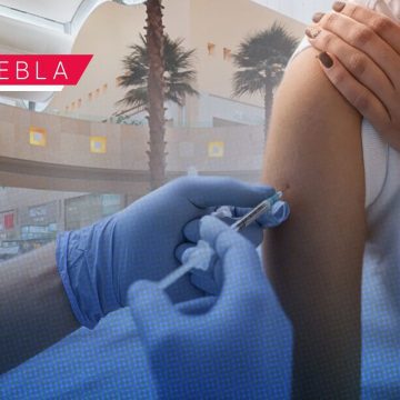 Vacunas gratis en Angelópolis: Colocan módulo de vacunación en Centro Comercial