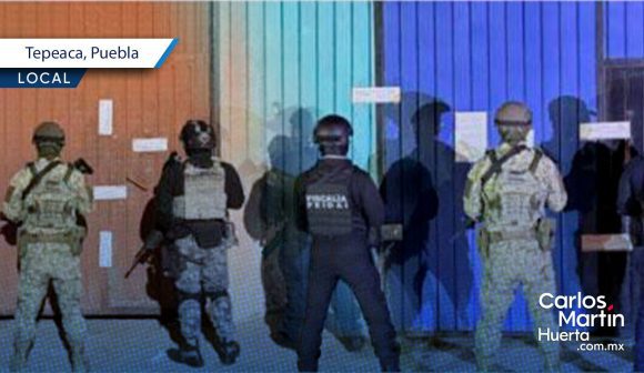 Catean 2 domicilios en Tepeaca; eran puntos de venta de droga