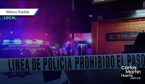 Balean a hombre tras intento de asalto en Atlixco