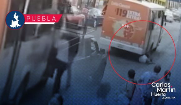 Ruta 76 arrolla a señora en la 2 Poniente y 11 Norte; se arrancó antes de tiempo