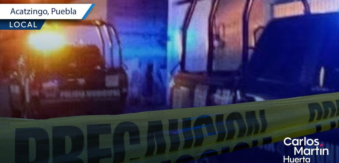 Asesinan a balazos a hombre en las calles de Acatzingo; vecinos no denuncian el hecho