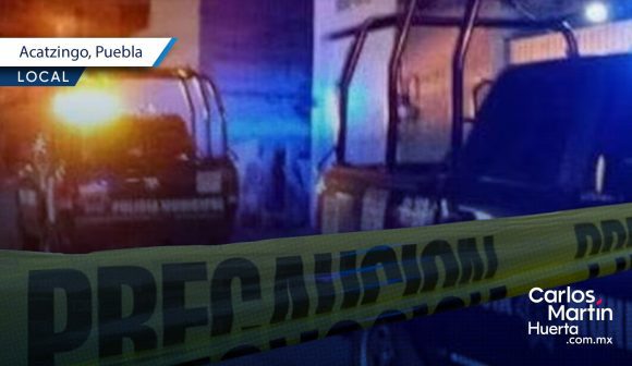 Asesinan a balazos a hombre en las calles de Acatzingo; vecinos no denuncian el hecho
