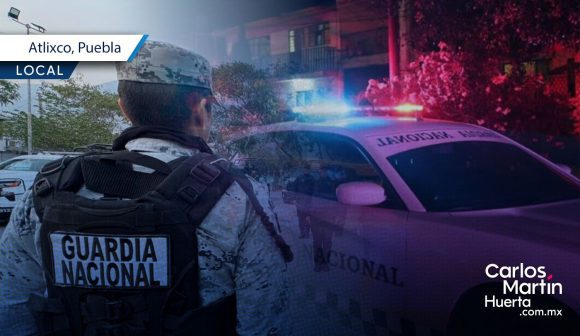 Detienen a elemento de la Guardia Nacional con cristal y marihuana en Atlixco