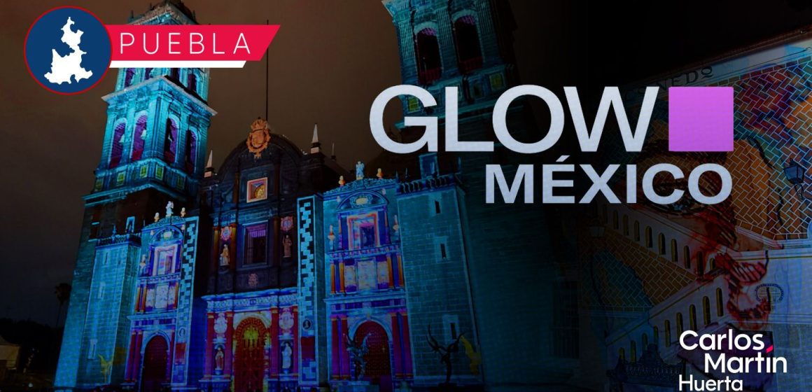 Puebla se llenó de arte, Festival Glow rompe expectativas de asistencia