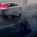 ¡OTRO GANDALLA! Sujeto se va sin pagar tras cargar 60 litros de gasolina en la México-Puebla