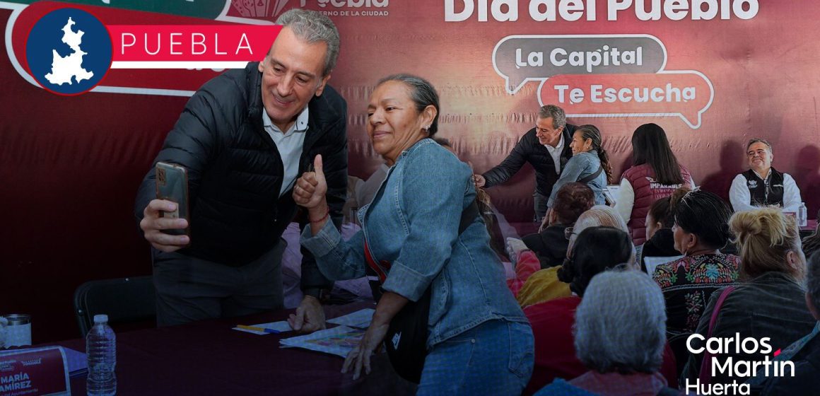 Llega el “Día del Pueblo” a Amalucan: Gabinete municipal atiende de forma directa a vecinos