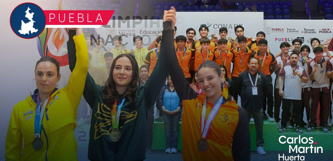 Así el medallero de la Olimpiada CONADE 2026: Puebla inicia segundo bloque con voleibol de playa