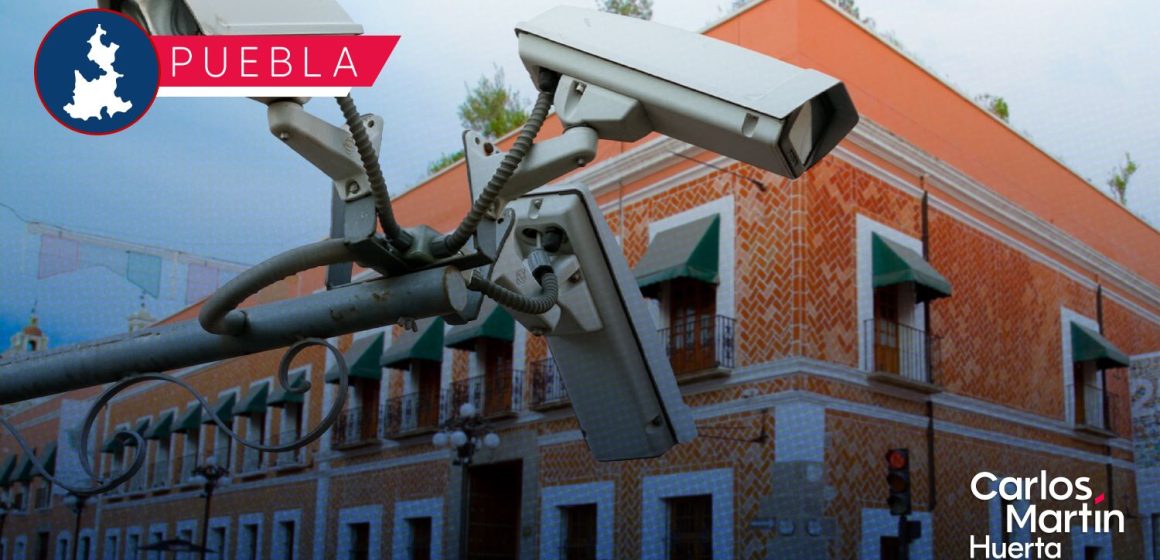 Puebla, primer municipio en México con cámaras de videovigilancia con IA