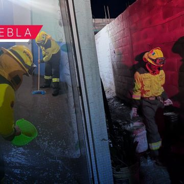 Atiende Protección Civil afectaciones por lluvias en Puebla