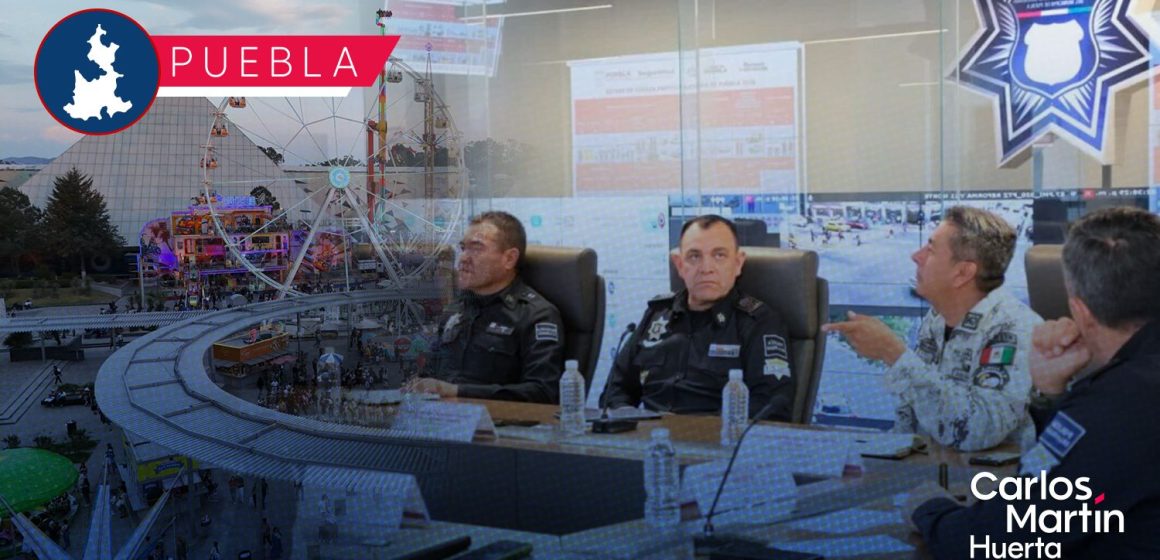 Refuerza Gobierno de la Ciudad seguridad y prevención en la Feria de Puebla 2026