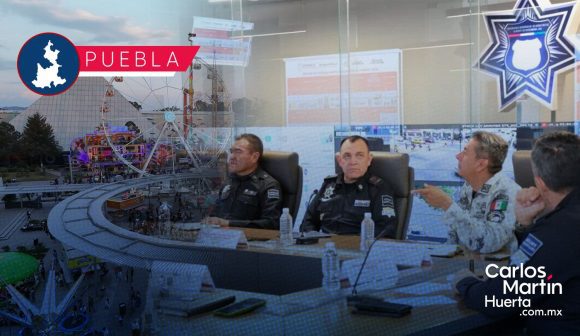 Refuerza Gobierno de la Ciudad seguridad y prevención en la Feria de Puebla 2026