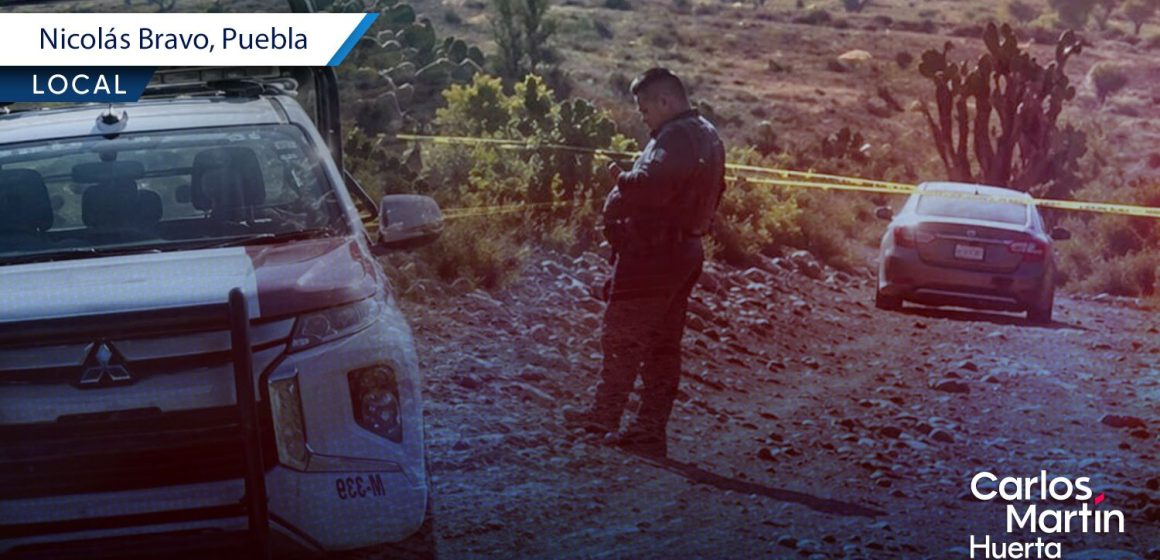 Localizan a dos hombres sin vida al interior de un vehículo en Nicolás Bravo