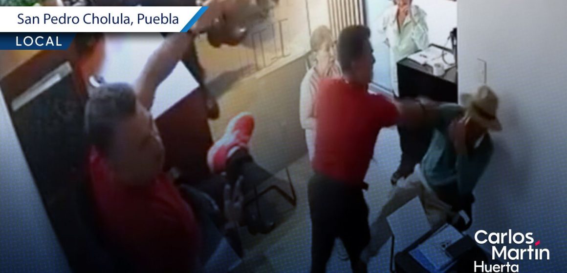 Sujeto agrede a abuelito de 80 años en San Pedro Cholula; vecinos exigen justicia