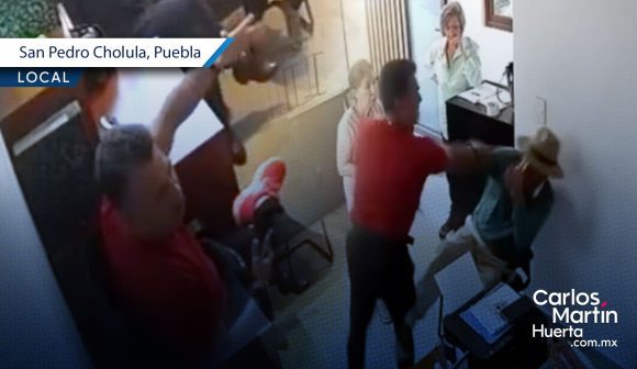 Sujeto agrede a abuelito de 80 años en San Pedro Cholula; vecinos exigen justicia