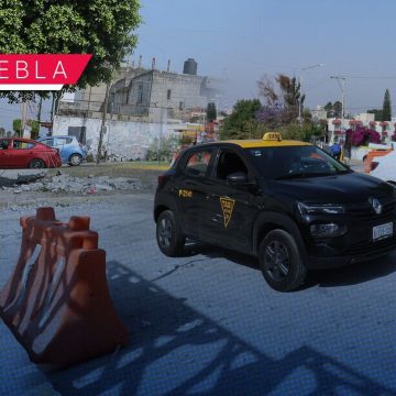 Retiran tope frente al Congreso de Puebla tras quejas ciudadanas