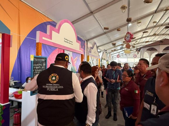 Refuerzan Seguridad en la Feria de Puebla 2026: Protección Civil Intensifica Operativos