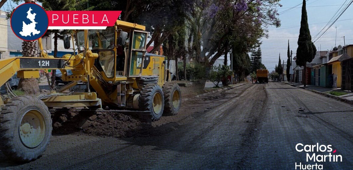 Así avanza la rehabilitación del Bulevar Apulco en Puebla