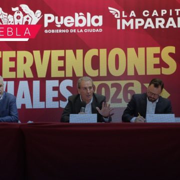 Lanzan programa “Calles al 100” en Puebla: 4,410 vialidades renovadas para finales de 2026