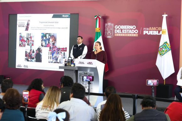 Puebla reduce la pobreza en 20% y fortalece obra comunitaria en todo el estado