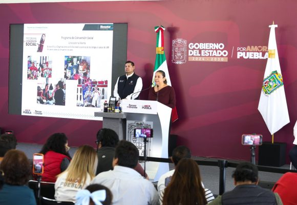Puebla reduce la pobreza en 20% y fortalece obra comunitaria en todo el estado