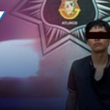 Aseguran a sujeto por portación de arma hechiza y cartuchos útiles en las calles de Atlixco