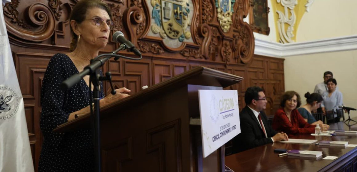 Científicas Annie Pardo y Rosaura Ruiz inauguran la Cátedra Matilde Montoya en Puebla