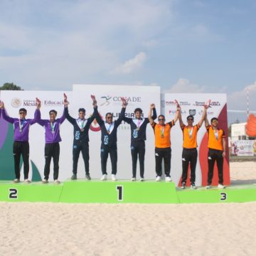 CONADE 2026: así quedó el medallero del voleibol de playa en Puebla