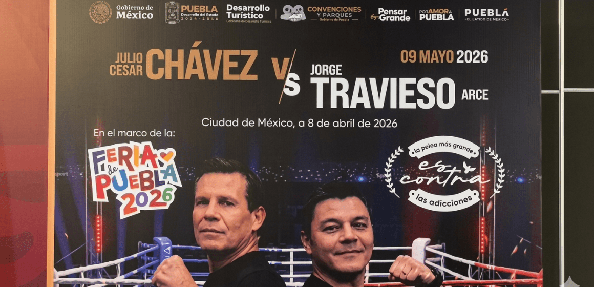 Ganchos de gloria: Chávez y “El Travieso” se ponen los guantes por la juventud de Puebla