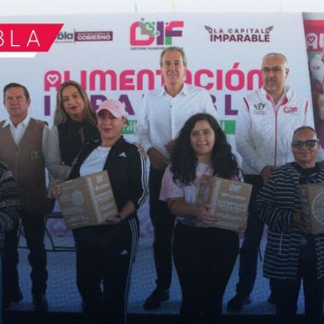 Programa Alimentación Imparable llega a San Felipe Hueyotlipan con más de 11 mil despensas