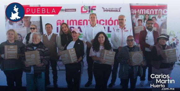 Programa Alimentación Imparable llega a San Felipe Hueyotlipan con más de 11 mil despensas
