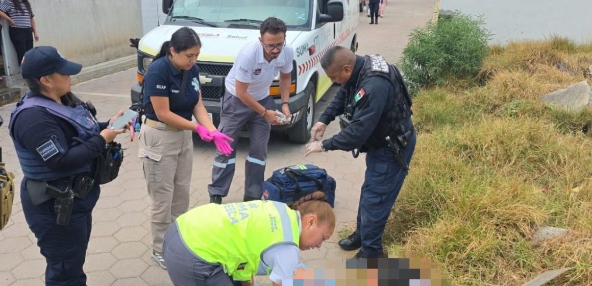 Balean a mujer durante robo de camioneta en San Pedro Cholula